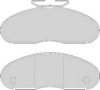 ABEX G6070 Brake Pad Set, disc brake